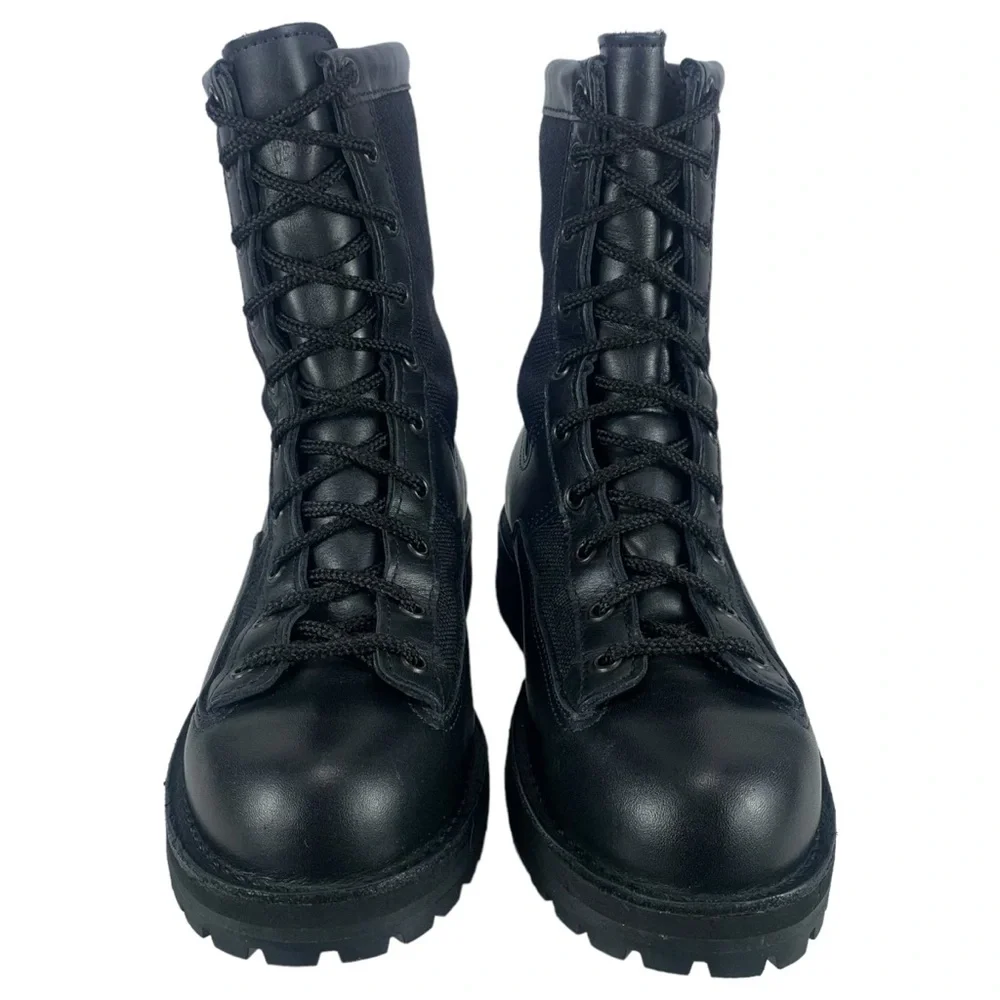 Danner Men 8D Gore‎ Tex 200g Insulated Black Leather Vibram USA Combat Boots